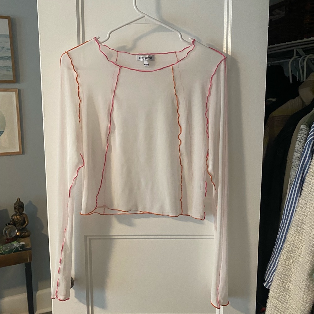 Fun long sleeve top - Picture 3 of 5
